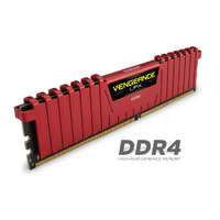 Corsair 8GB 2666MHz DDR4 RAM Corsair Vengeance LPX Red CL16 (CMK8GX4M1A2666C16R)