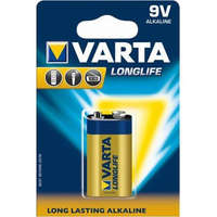 Varta Varta Longlife alkáli elem 9V 6RL61 (1db/csomag) (4122101411)