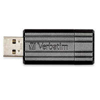 Verbatim Pen Drive 8GB Verbatim Store &#039;n&#039; Go PinStripe fekete (49062)