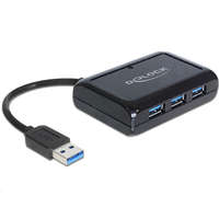 DeLock DeLock 62440 USB 3.0 -> Gigabit LAN + USB 3.0 Hub adapter