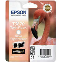 Epson Epson T0870 tintapatron Dupla csomag Gloss Optimizer Ultra Gloss High-Gloss 2 (C13T08704010)