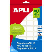 APLI APLI 20x50 mm kézzel írható etikett, kerekített sarkú 150 darab (LCA1642)