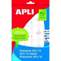 APLI APLI 16 mm kör, kézzel írható etikett 540 darab (LCA1627)