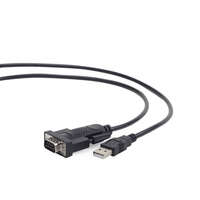 Gembird Gembird Cablexpert USB 2.0 --> DB9M serial port átalakító 1.5m (UAS-DB9M-02)