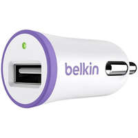 Belkin Belkin USB autós töltő lila-fehér (F8J014BTPUR)