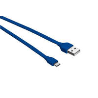 Trust Trust Urban lapos Micro-USB - USB adat/töltőkábel 1m kék (20136)