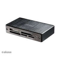 AKASA Akasa AK-CR-06BK USB 3.0 multi kártyaolvasó