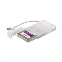 i-tec i-tec MySafe 2.5" SATA HDD külső ház USB 3.0 fehér (MYSAFEU314)