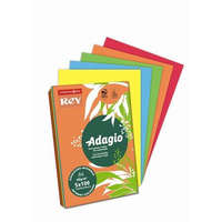 Rey Rey "Adagio" Másolópapír színes A4 80g 5x100 lap intenzív mix (ADAGI080X909)
