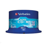 Verbatim Verbatim 80&#039;/700MB 52x CD lemez Crystal (AZO) hengeres 50db/cs (43343)