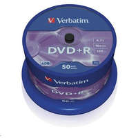 Verbatim Verbatim DVD+R 4.7GB 16x DVD lemez 50db/henger (43550)