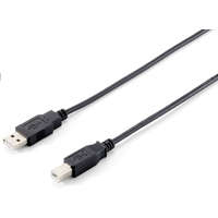 Equip Equip 128863 USB 2.0 A-B nyomtató kábel apa - apa duplán árnyékolt 1m