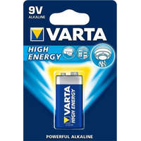 Varta Varta High Energy alkáli elem 9V 6RL61 (1db/csomag) (4922121411)