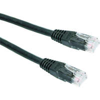 Gembird Gembird Cablexpert UTP CAT5 patch kábel fekete 3m (PP12-3M-bk)