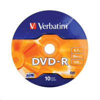 Verbatim Verbatim DVD-R 4.7GB 16x DVD lemez zsugorhengeres 10db/henger (43729)