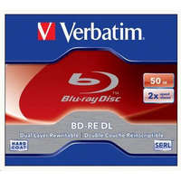 Verbatim Verbatim BD-RE 50GB 2x újraírható Dupla Rétegű Blu-Ray lemez (43760)