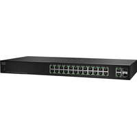 Cisco Cisco SF112-24 24 port 10/100Mbps asztali Switch Gigabit Uplink porttal