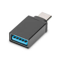 Assmann Assmann USB A -> USB C adapter fekete (AK-300506-000-S)