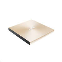 ASUS ASUS ZenDrive U9M arany ultravékony, hordozható 8-szoros DVD-író USB Type-C kábellel és M-DISC támogatással (SDRW-08U9M-U/GOLD/G/AS)