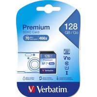 Verbatim 128GB SDXC Verbatim UHS-I Premium memóriakártya (44025)