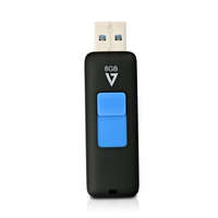 V7 Pen Drive 8GB USB 3.0 V7 fekete-kék (VF38GAR-3E)
