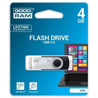 GoodRAM Pen Drive 4GB GoodRam UTS2 USB 2.0 fekete (UTS2-0040K0R11)
