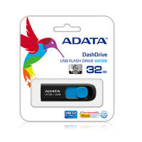 ADATA Pen Drive 32GB ADATA UV220 USB 2.0 Black/Blue (AUV220-32G-RBKBL)