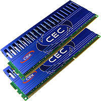 CSX 4GB 1600MHz DDR3 RAM CSX + Metal Cooler (2x2GB)