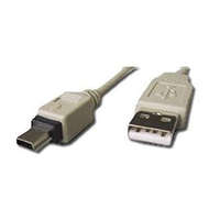 Gembird Gembird Cablexpert USB kábel>>USB Mini 5 pin 1.8m kábel (CC-USB2-AM5P-6)