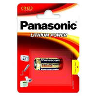 Panasonic Panasonic Lithium Power 3V CR123A 1400mAh baby elem (1db) (BK-CR123A-1B)