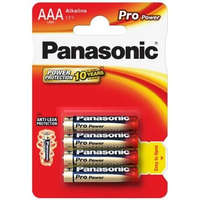 Panasonic Panasonic Pro power 1.5V Alkáli AAA mini ceruza elem (4 db) (BK-LR03PPG-4BP)