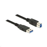 DeLock Delock 85066 USB 3.0 Type-A > USB 3.0 Type-B kábel, 1m, fekete