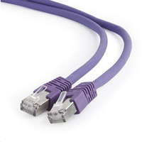 Gembird Gembird FTP CAT6A patch kábel 2m lila (PP6A-LSZHCU-V-2M)