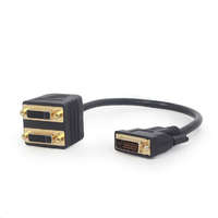 Gembird Gembird Cablexpert DVI -- > 2DVI elosztó kábel (A-DVI-2DVI-01)