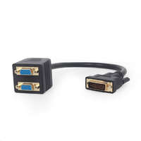 Gembird Gembird Cablexpert DVI -- > 2VGA elosztó kábel (A-DVI-2VGA-01)