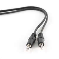 Gembird Gembird Cablexpert audio kábel Jack 3,5mm Male / Jack 3,5mm Male 2m (CCA-404-2M)