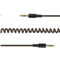 Gembird Gembird Cablexpert audio kábel Jack 3,5mm Male / Jack 3,5mm Male spirál kábel, 1.8m (CCA-405-6)