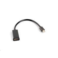Lanberg Lanberg mini DisplayPort --> HDMI kábel 20cm (AD-0005-BK)