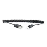 Gembird Gembird Cablexpert USB 2.0 --> micro-USB 1.8m tekercs kábel (CC-MUSB2C-AMBM-6)