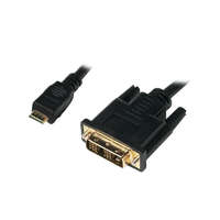 LogiLink LogiLink Mini-HDMI apa –> DVI-D kábel apa, 2 m (CHM004)