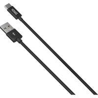 Yenkee Yenkee USB A 2.0 / USB C szinkronizáló és töltőkábel 2m fekete (YCU 302 BK)