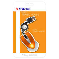 Verbatim Verbatim Go Mini optikai egér Volcanic Orange (49023)
