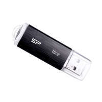 SILICON POWER Pen Drive 16GB Silicon Power Ultima U02 fekete USB 2.0 (SP016GBUF2U02V1K)