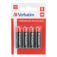 Verbatim Verbatim Premium alkáli ceruzaelem AA (4db/csomag) (49921)