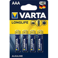 Varta Varta Longlife alkáli elem AAA 1.5 V (4db/csomag) (4103101414)