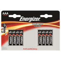 Energizer Energizer Alkaline Power AAA mini ceruzaelem (8db/csomag) (E300127804/NZAP6O07)