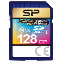 SILICON POWER 128GB SDXC memória kártya Silicon Power UHS-I U3 Superior Pro (SP128GBSDXCU3V10)