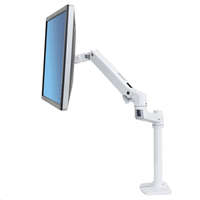 Ergotron Ergotron LX monitortartó 32" 3.2-11.3kg (LX Desk Monitor Arm, Tall Pole) fehér (45-537-216)