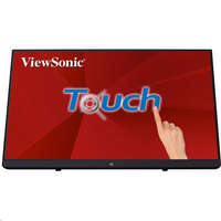 Viewsonic 22" ViewSonic TD2230 érintőképernyős LED monitor fekete