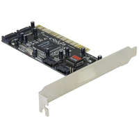 DeLock DeLock DL70154 4x SATA Port PCI RAID Vezérlő